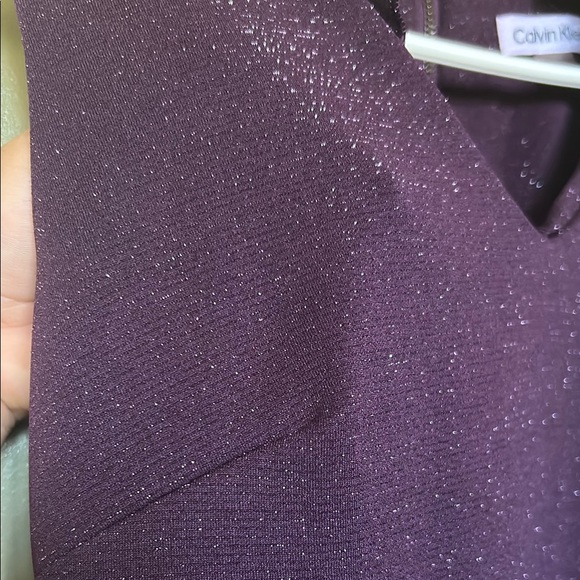 Calvin Klein Sparkle Ruffle Top - Picture 4 of 6